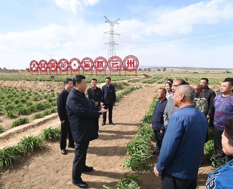 习近平在山西考察时强调 全面建成小康社会 乘势而上书写新时代中国特色社会主义新篇章(图1)