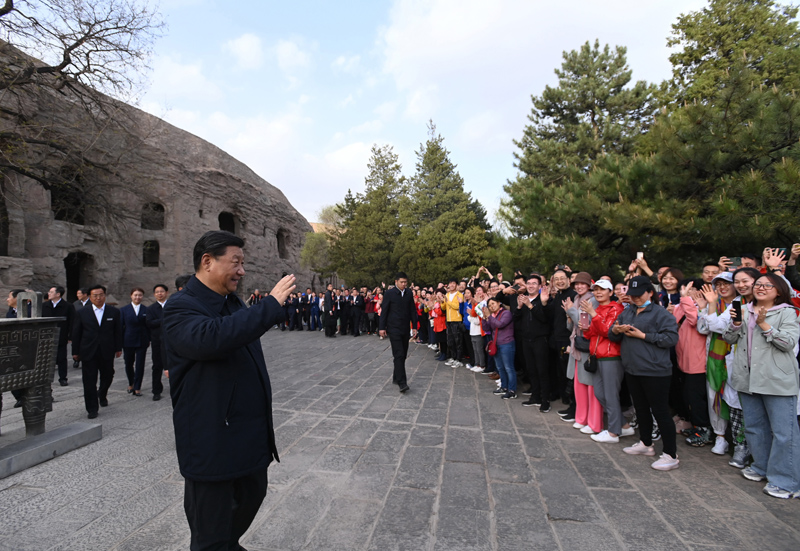 习近平在山西考察时强调 全面建成小康社会 乘势而上书写新时代中国特色社会主义新篇章(图6)